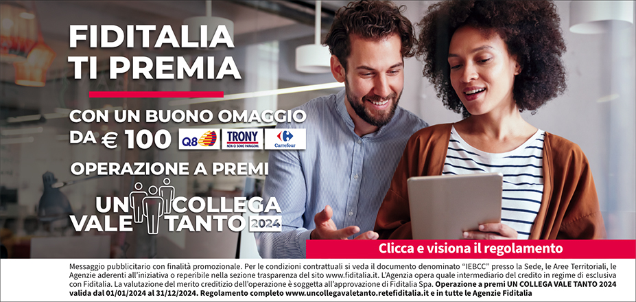 Agenzia Alpafin Fiditalia | Torino, Nichelino | Banner Quintocè