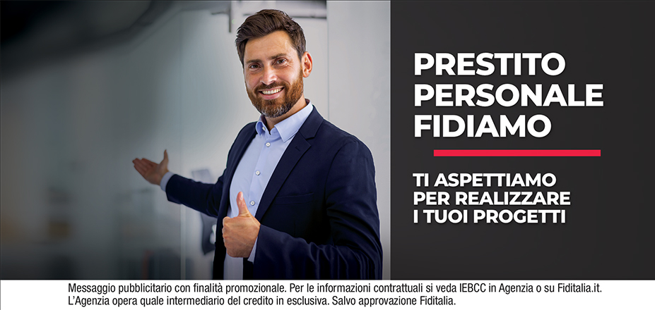 Agenzia Alpafin Fiditalia | Torino, Nichelino, TORINO | Prestito Personale Fidiamo - Ti aspettiamo per realizzare i tuoi progetti. Messaggio pubblicitario con finalità promozionale. Per le informazioni contrattuali si veda IEBCC in Agenzia o su Fiditalia.it. L’Agenzia opera quale intermediario del credito in esclusiva. Salvo approvazione Fiditalia.